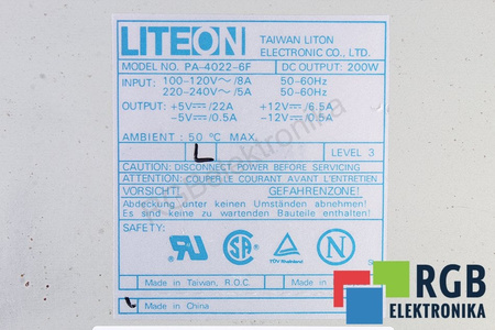 PA-4022-6F LITE-ON