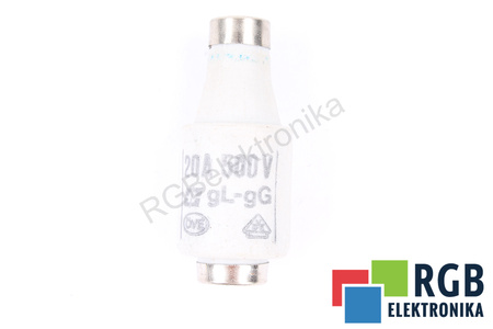 FUSIBLE 20A GL-GG 500V, 20A