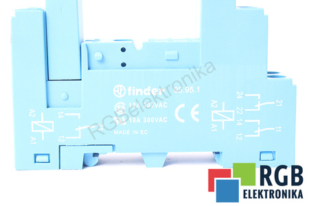 95.95.1 FINDER 8-PIN 10A 250V BASE DE RELEVOS