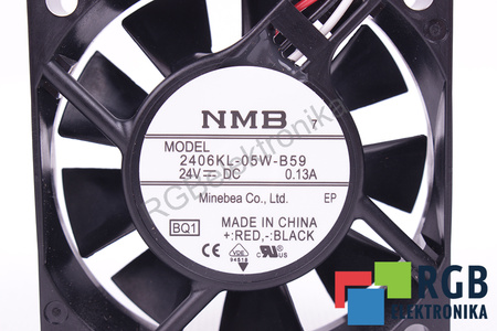 A90L-0001-0506#105 FANUC 2406KL-05W-B59 60X60X15MM, 24V, 0.13A VENTILADOR