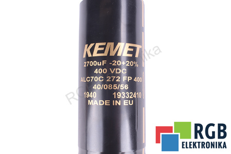 CONDENSADOR ALC70C272FP400 KEMET 2700UF, 400V
