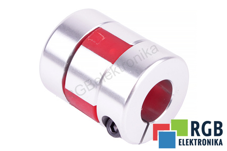 YH10-25-8-12-30 D=25MM D1/D=8/12MM L=30MM ALUMINIUM ACOPLAMIENTO DE MORDAZA FLEXIBLE