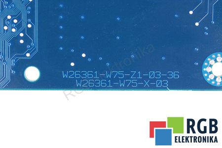 W26361-W75-Z4-03-36 SIEMENS W26361-W75-X-03 PLACA BASE