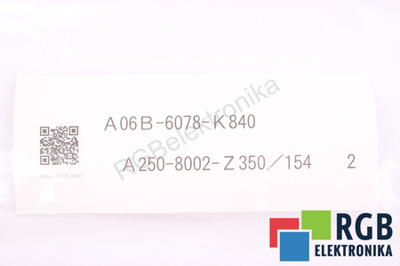 A06B-6078-K840 SUMITOMO CYCLO EUROPE A250-8002-Z350/154 SUMITOMO