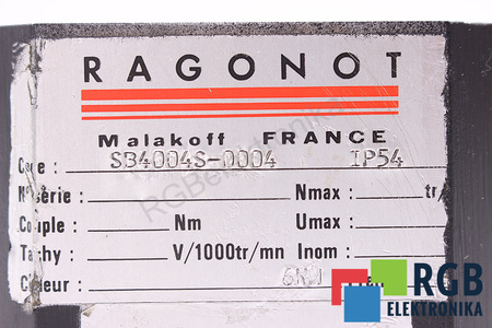 SB4004S-0004 RAGONOT ROTOR