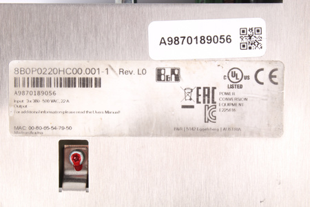 8B0P0220HC00.001-1 B&R AUTOMATION