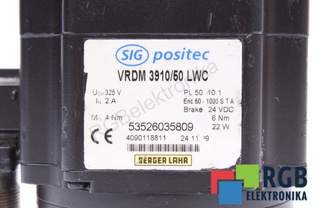 VRDM3910/60LWC BERGER LAHR ENKODER 4/891.124.1SO