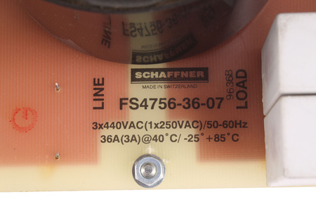 FS4756-36-07 SCHAFFNER AVERIADO - PARA PIEZAS