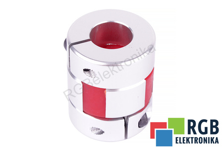 YH10-25-8-12-30 D=25MM D1/D=8/12MM L=30MM ALUMINIUM ACOPLAMIENTO DE MORDAZA FLEXIBLE