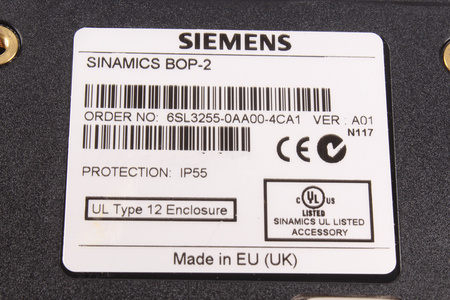 6SL3255-0AA00-4CA1 SIEMENS SINAMICS BOP-2