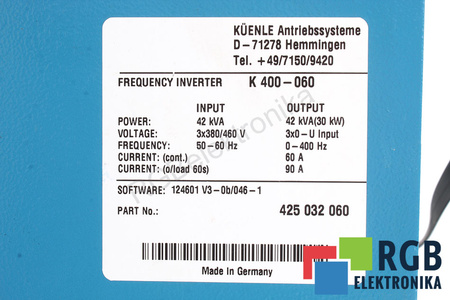 VCB400-060/30/1.5-BR KUEENLE