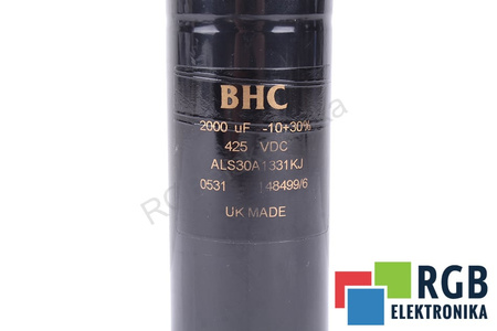 CONDENSADOR ALS30A1331KJ BHC COMPONENTS LTD 2000UF, 425V
