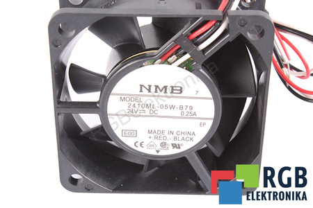2410ML-05W-B79 NMB TECHNOLOGIES 60X60X25MM, 24V, 0.25A VENTILADOR