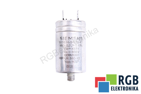 CONDENSADOR B25834-B4225-K1 SIEMENS 2.2UF