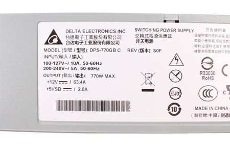 DPS-770GBC DELTA ELECTRONICS SWITCHING POWER SUPPLY