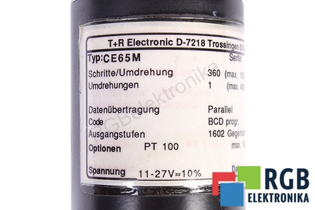 CE65M TR ELECTRONIC PT100 CODIFICADOR