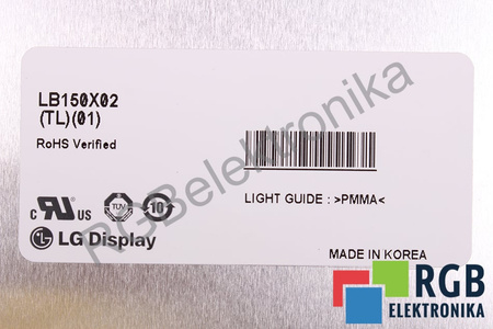 LB150X02 LG 15" MATRIZ LCD