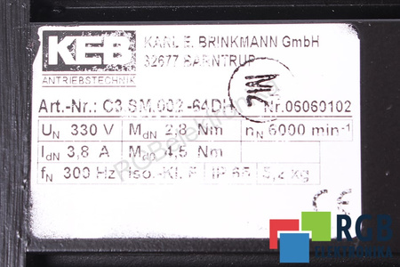 C3.SM.002-64DH KEB