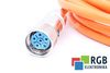 CABLE 6FX2002-5CA01-1AF0 SIEMENS 1FT/1FK TO 611/810D/SIMOVERT 5M