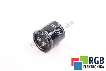 CONDENSADOR 220UF 400V RUBYCON