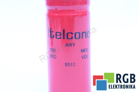CONDENSADOR 180UF 400V ITELCOND