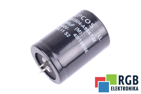 CONDENSADOR B43504-A9567-M EPCOS 560UF, 400V