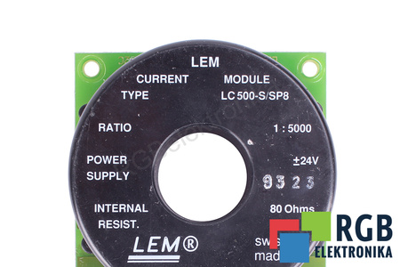 LC500-S/SP8 LEM CURRENT MODULE LEM 1:5000 80OHM PARA PIEZAS
