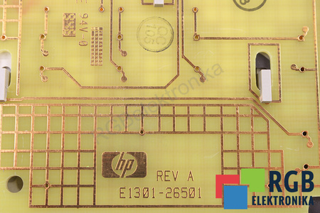 HP75000 HP REV A E1301-26501 PANEL FRONTAL