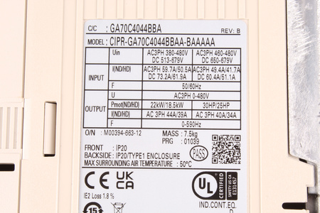 CIPR-GA70C4044BBAA-BAAAAA YASKAWA CAJA