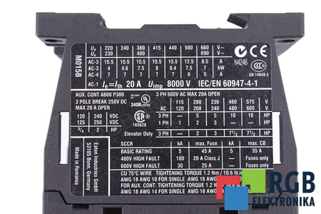 DILM15-10 MOELLER 110/120V