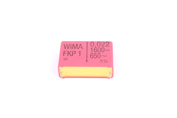 CONDENSADOR 0.022UF 1600VDC WIMA FKP1 650VAC