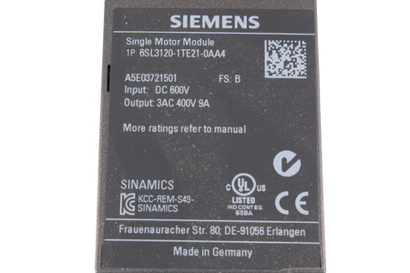 6SL3120-1TE21-0AA4 SIEMENS SINAMICS S120