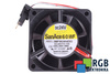 9WF0624H4D03 SANYO DENKI 60X60X25MM, 24V VENTILADOR