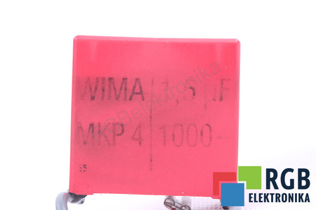 CONDENSADOR MKP4 WIMA 4, 1.5UF, 1000VDC