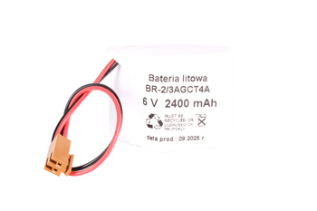 BR-2/3AGCT4A FANUC BETA ISV 2400MAH, 6V BATERÍA SUSTITUTO