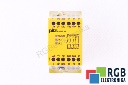 PNOZ X4 230VAC 3N/O 1N/C PILZ 774738 RELEVO DE SEGURIDAD