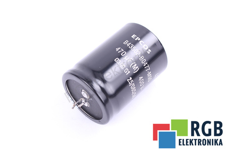 CONDENSADOR B43502-B0477-M90 EPCOS 470UF, 400V