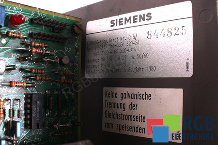 6RA2120-6DS20-0A SIEMENS D460/35 SIMOREG