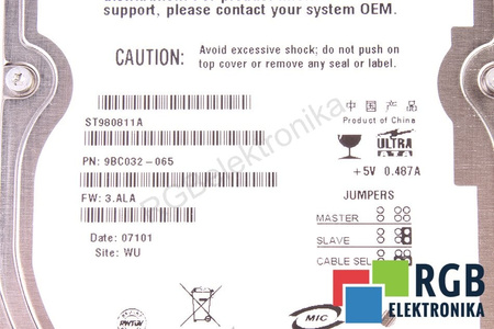 ST980811A SEAGATE MOMENTUS 4200.3