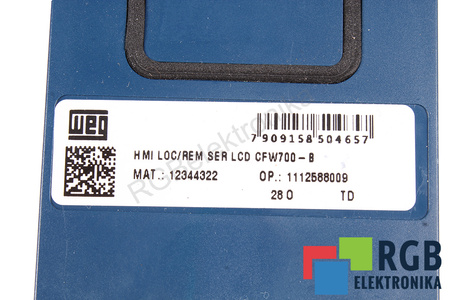 CFW700-B WEG 12344322 CONTROL Y PANEL DE CONTROL