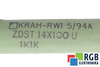 RESISTENCIA ZDST14X100U KRAH-RWI 5/94A 1K1K