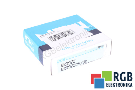 6209ZZCM/5K NTN 7800OBR/MIN, 45X85X19 36KN, 20.4KN RODAMIENTO