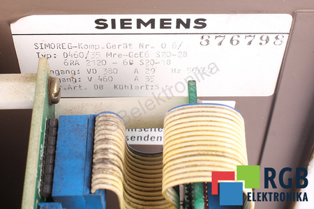 6RA2120-6DS20-1B SIEMENS D460/35 SIMOREG