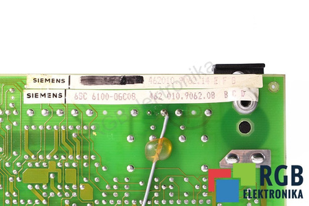 6SC6100-0GC08 SIEMENS 462010.9062.08 SIMODRIVE 650 PARA PIEZAS