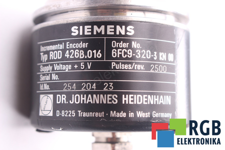 ROD426.B.016 HEIDENHAIN ID.NR.254204-23 6FC9-320-3KN CODIFICADOR