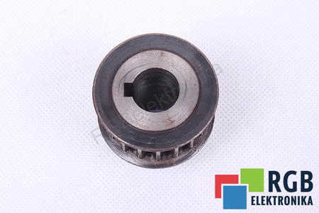 POLEA DENTADA 44X36MM CORREA 22MM EJE 19MM CHAVETERO 6X3MM Z=18