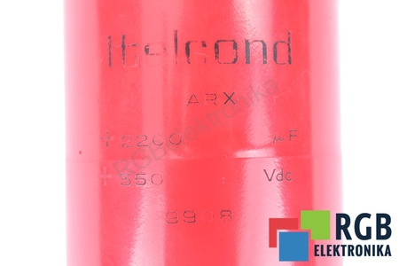 CONDENSADOR 2200UF 350VDC ITELCOND ARX