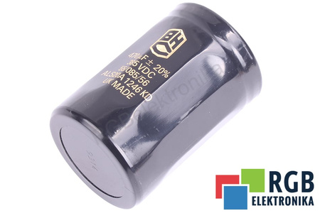 CONDENSADOR ALS20A1246 BHC COMPONENTS LTD 470UF, 385V