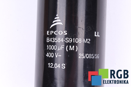 CONDENSADOR B43584-S9108-M2 EPCOS 1000UF, 400V