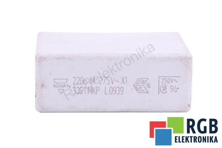 CONDENSADOR 3361MKP VISHAY 220NF, 275V